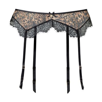 Lascana Strapsgürtel Damen Leo Bedruckt Gr.32/34 Lascana Strapsgürtel Damen Leo Bedruckt Gr.32/34