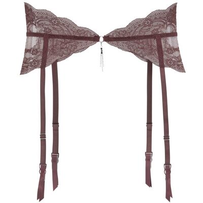 Lascana Strapsgürtel Damen Weinrot Gr.32/34 Lascana Strapsgürtel Damen Weinrot Gr.32/34