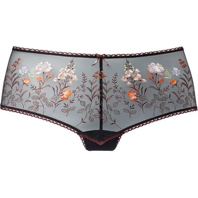 Lascana Stringpanty Damen Schwarz-Bunt Gr.48/50 Lascana Stringpanty Damen Schwarz-Bunt Gr.48/50