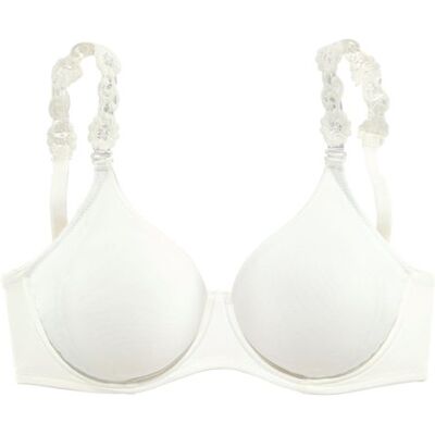 Lascana T-Shirt-Bh Damen Creme Gr.95c Lascana T-Shirt-Bh Damen Creme Gr.95c