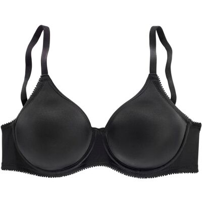Lascana T-Shirt-Bh Damen Schwarz Gr.80f Lascana T-Shirt-Bh Damen Schwarz Gr.80f