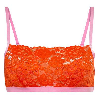 Lscn By Lascana Bustier Damen Orange Gr.32/34 Lscn By Lascana Bustier Damen Orange Gr.32/34