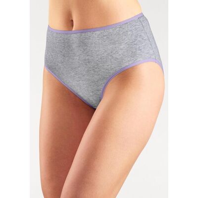 Petite Fleur By Lascana Hüftslip Damen Grau-Meliert, Weiß Gr.44/46 Petite Fleur By Lascana Hüftslip Damen Grau-Meliert, Weiß Gr.44/46