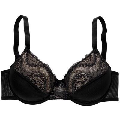 Petite Fleur Gold By Lascana Bügel-Bh Damen Schwarz Gr.85b Petite Fleur Gold By Lascana Bügel-Bh Damen Schwarz Gr.85b