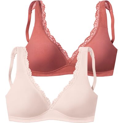 Petite Fleur By Lascana Soft-Bh Damen Puder + Kupfer Gr.75e Petite Fleur By Lascana Soft-Bh Damen Puder + Kupfer Gr.75e