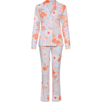 S.Oliver Damen Pyjama Graublau Gr.32/34 S.Oliver Damen Pyjama Graublau Gr.32/34