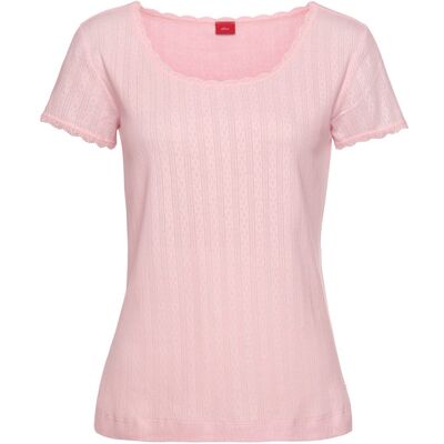 S.OLIVER Rosa Ajour-Strick Schlafmode S.OLIVER Rosa Ajour-Strick Schlafmode
