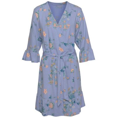 Vivance Dreams By Lascana Damen Kimono Lavendel-Allover-Geblümt Gr.32/34 Vivance Dreams By Lascana Damen Kimono Lavendel-Allover-Geblümt Gr.32/34