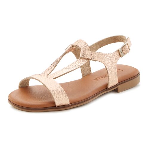 Lascana Sandale Damen Roségoldfarben Gr.41