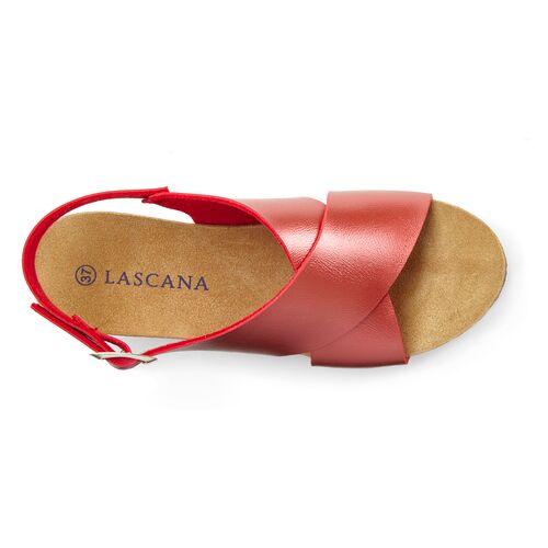 Lascana Sandalette Damen Rot Gr.36