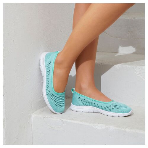 Lascana Sneaker Ballerinas Damen Mint Gr.44