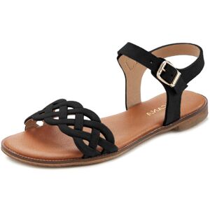 LASCANA Modell 35 Lässige Leder Sandale - Sandalen LASCANA Modell 35 Lässige Leder Sandale - Sandalen
