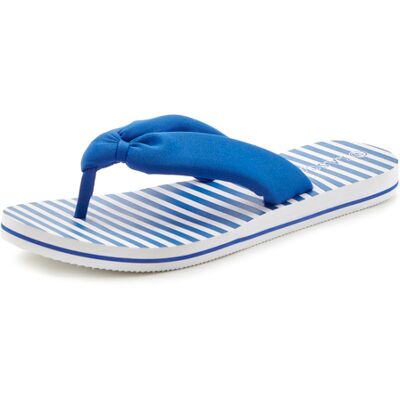 Lascana Badezehentrenner Damen Blau/weiß Gr.43 Lascana Badezehentrenner Damen Blau/weiß Gr.43