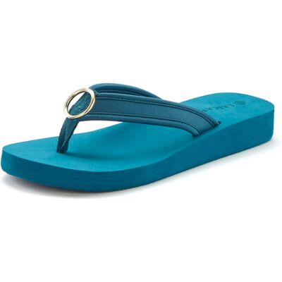 Lascana Badezehentrenner Damen Petrol Gr.43 Lascana Badezehentrenner Damen Petrol Gr.43