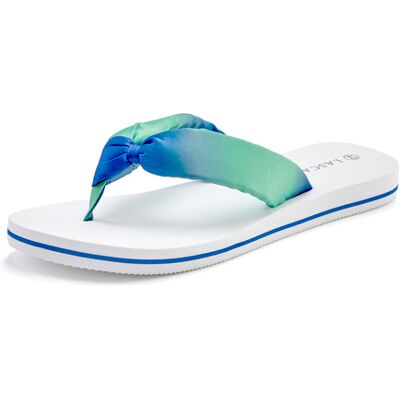 Lascana Badezehentrenner Damen Türkis Farbverlauf Gr.43 Lascana Badezehentrenner Damen Türkis Farbverlauf Gr.43