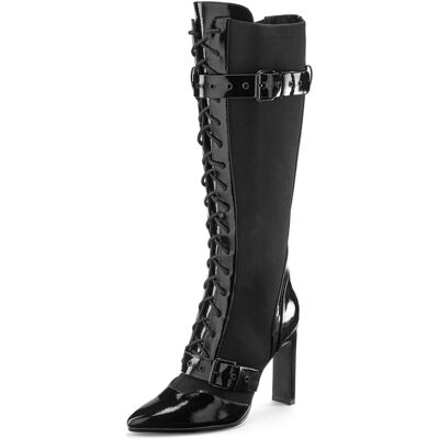 Lascana Belle Affaire High-Heel-Stiefel Damen Schwarz Gr.43 Lascana Belle Affaire High-Heel-Stiefel Damen Schwarz Gr.43