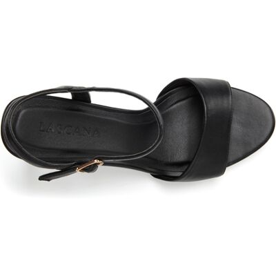 Lascana High-Heel-Sandalette Damen Schwarz Gr.37 Lascana High-Heel-Sandalette Damen Schwarz Gr.37