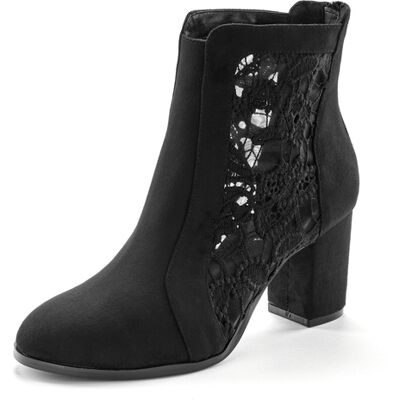 Lascana High-Heel-Stiefelette Damen Schwarz Gr.39 Lascana High-Heel-Stiefelette Damen Schwarz Gr.39