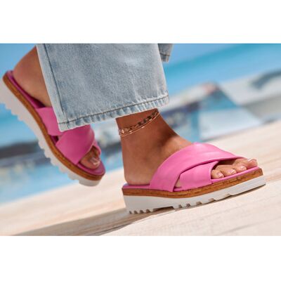 Lascana Pantolette Damen Pink Gr.41 Lascana Pantolette Damen Pink Gr.41