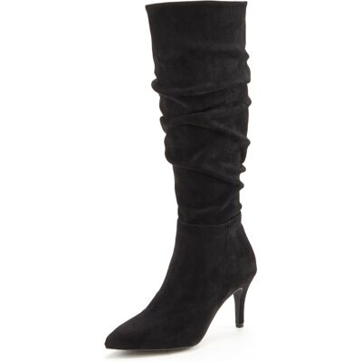 Lascana Reißverschlussstiefel Damen Schwarz Gr.42 Lascana Reißverschlussstiefel Damen Schwarz Gr.42