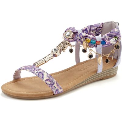 Lascana Sandale Damen Lila Gr.36 Lascana Sandale Damen Lila Gr.36