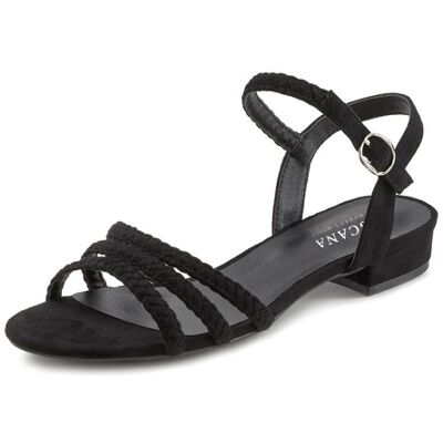 Lascana Sandale Damen Schwarz Gr.43 Lascana Sandale Damen Schwarz Gr.43