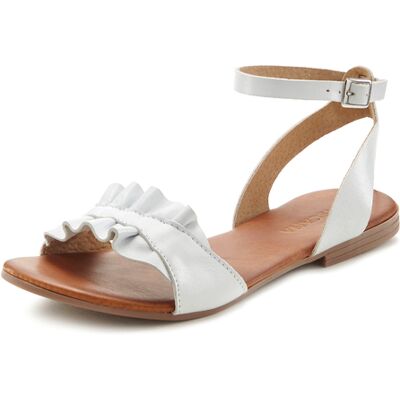 Lascana Sandale Damen Weiß Gr.43 Lascana Sandale Damen Weiß Gr.43