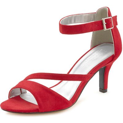 Lascana Sandalette Damen Rot Gr.42 Lascana Sandalette Damen Rot Gr.42