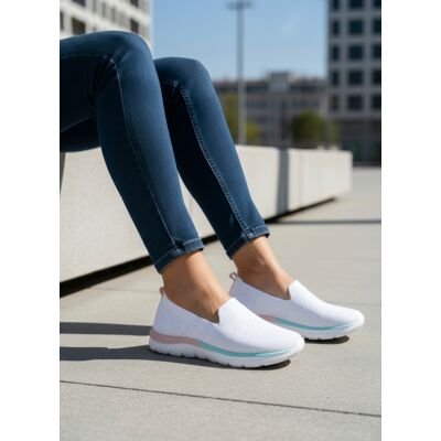 Lascana Slipper Damen Weiß/mehrfarbig Gr.42 Lascana Slipper Damen Weiß/mehrfarbig Gr.42