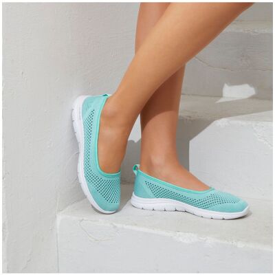 Lascana Sneaker Ballerinas Damen Mint Gr.42 Lascana Sneaker Ballerinas Damen Mint Gr.42