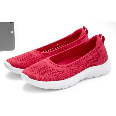 Lascana Sneaker Ballerinas Damen Pink Gr.36 Lascana Sneaker Ballerinas Damen Pink Gr.36