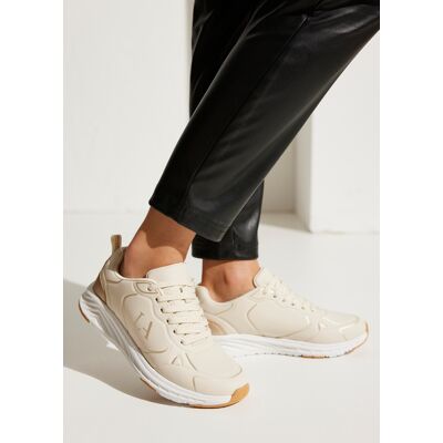 Lascana Sneaker Damen Beige/goldfarben Gr.37 Lascana Sneaker Damen Beige/goldfarben Gr.37