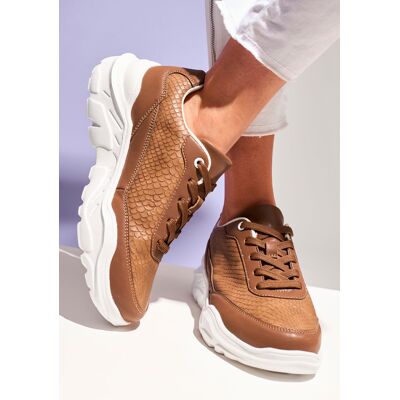 Lascana Sneaker Damen Camelfarben Gr.43 Lascana Sneaker Damen Camelfarben Gr.43
