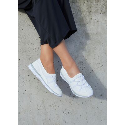 Lascana Sneaker Damen Weiß-Grau Gr.39 Lascana Sneaker Damen Weiß-Grau Gr.39