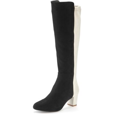 Lascana Stiefel Damen Schwarz/weiß Gr.43 Lascana Stiefel Damen Schwarz/weiß Gr.43