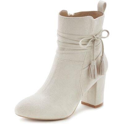 Lascana Stiefelette Damen Beige Gr.42 Lascana Stiefelette Damen Beige Gr.42