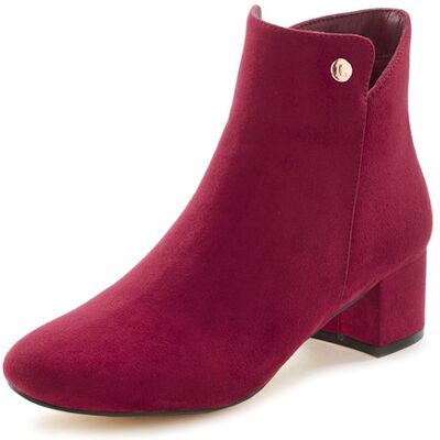 Lascana Stiefelette Damen Bordeaux Gr.43 Lascana Stiefelette Damen Bordeaux Gr.43