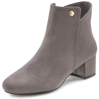 Lascana Stiefelette Damen Hellgrau Gr.35 Lascana Stiefelette Damen Hellgrau Gr.35