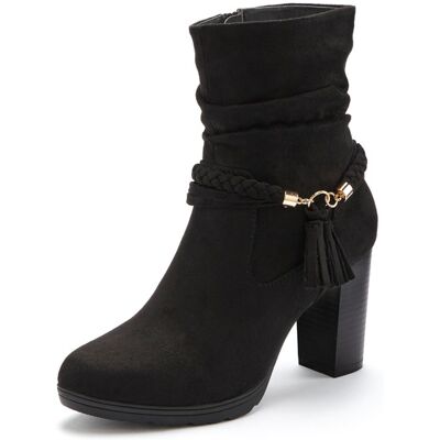 Lascana Stiefelette Damen Schwarz Gr.42 Lascana Stiefelette Damen Schwarz Gr.42