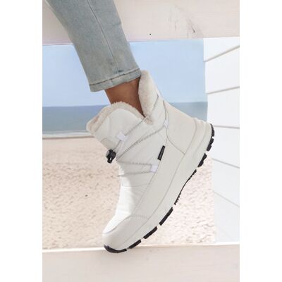 Lascana Stiefelette Damen Weiß Gr.37 Lascana Stiefelette Damen Weiß Gr.37