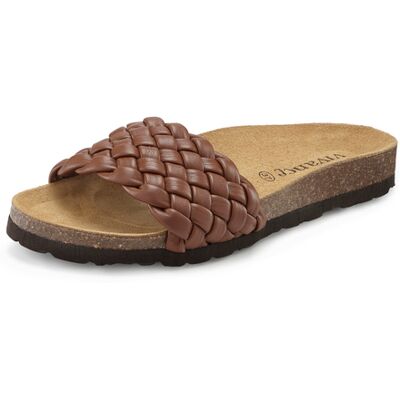Vivance By Lascana Pantolette Damen Camelfarben Gr.38 Vivance By Lascana Pantolette Damen Camelfarben Gr.38