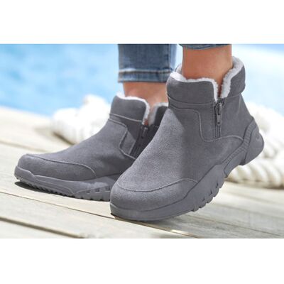 Vivance By Lascana Stiefelette Damen Grau Gr.43 Vivance By Lascana Stiefelette Damen Grau Gr.43