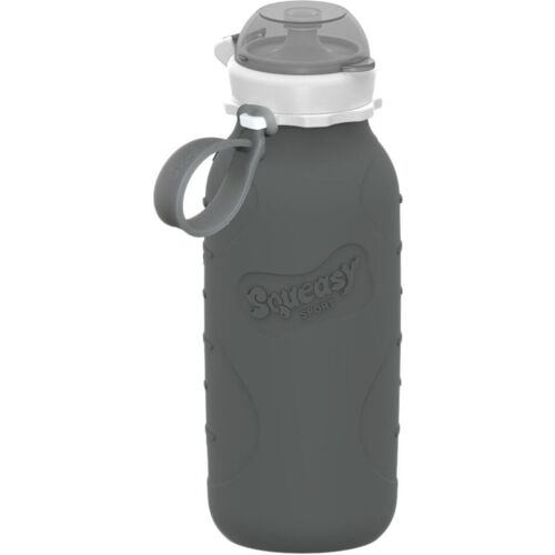 Squeasy Sport wiederverwendbares Quetschie 440ml - Grau