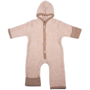 Cosilana Overall mit Kratzschutz aus Woll-/Baumwollfleece - 74 / 80 100 Beige