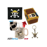 ABYstyle Geschenkset One Piece - One Piece (Tasse, Flagge, Schlüsselanhänger)