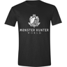 Monster Cable T-Shirt Monster Hunter World - Logo (größe L)