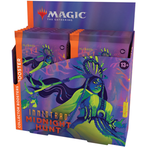 Blackfire Kartenspiel Magic: The Gathering Innistrad: Midnight Hunt - Collector Booster Box (12 Booster) (ENGLISCHE VERSION)