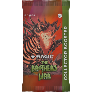 Blackfire Kartenspiel Magic: The Gathering The Brothers War - Sammler Booster (ENGLISCHE VERSION)