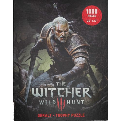 Heo GmbH Puzzle The Witcher - Geralt Trophy