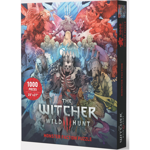 Dark Horse Puzzle The Witcher - Monster Faction (Dunkles Pferd)